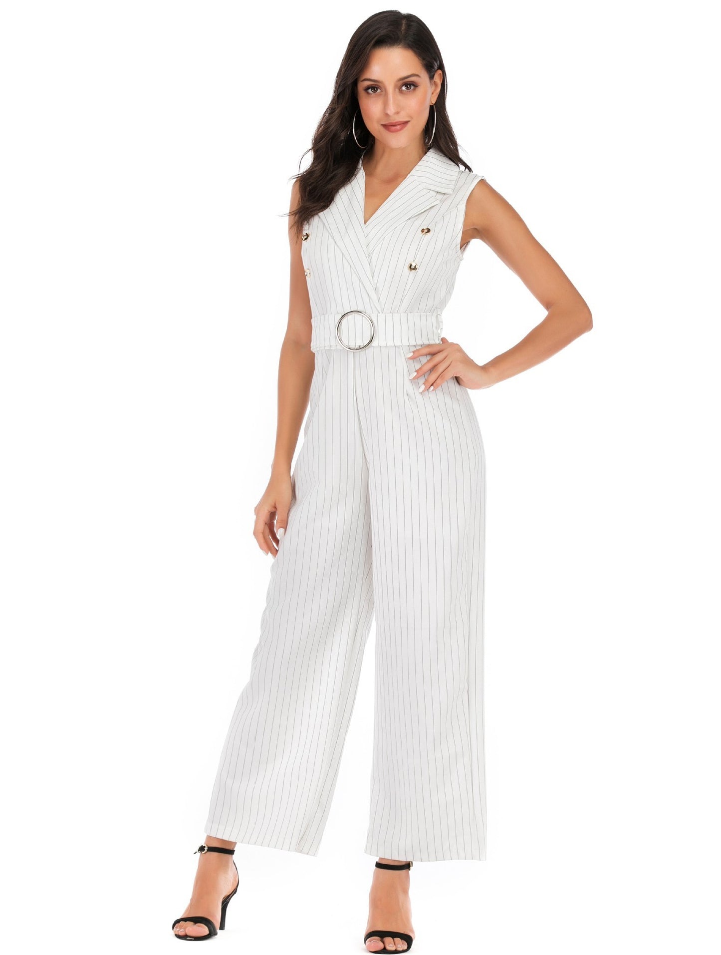 Anna – Combinaison sans manches avec ceinture