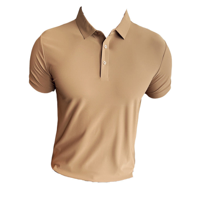Micheal – T-shirt fin à couleur unie pour homme