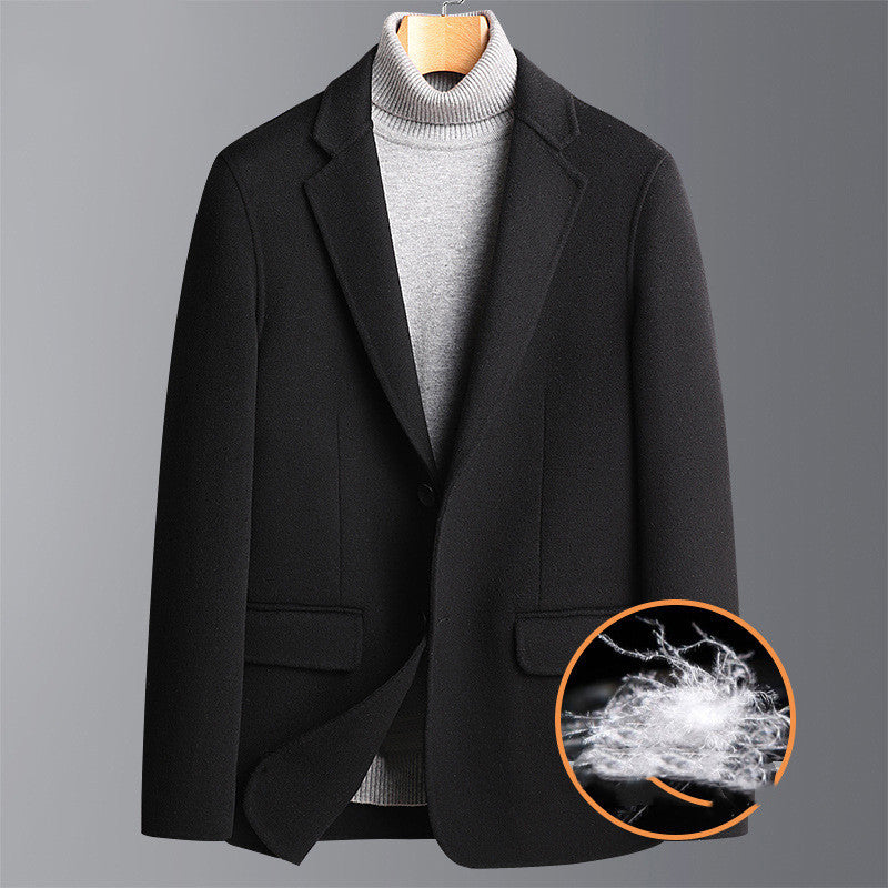 Nick – Costume en Laine Double Face Épais