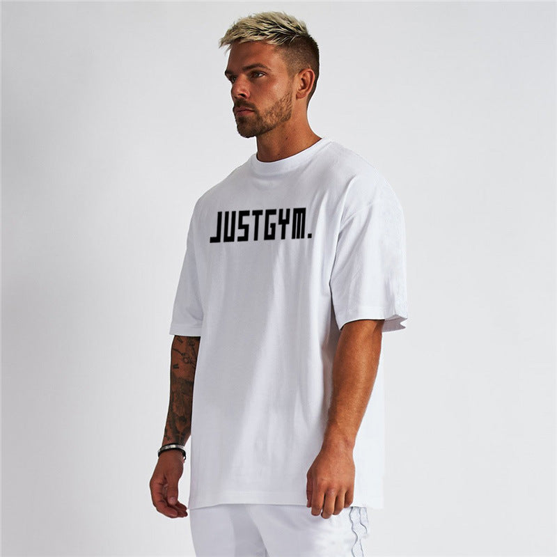 Geoff – T-shirt de sport ample à manches courtes pour hommes
