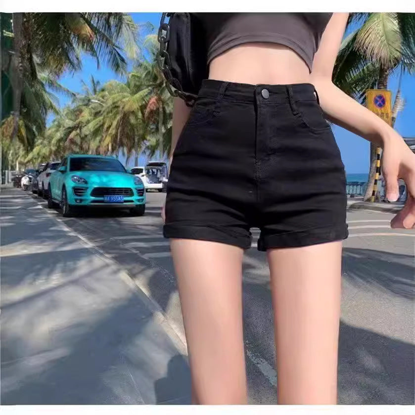Stephanie – Mini-Shorts Élastiques d'Été pour Femme