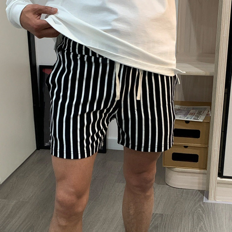 Michael – Shorts de Sport Décontractés à Rayures Larges