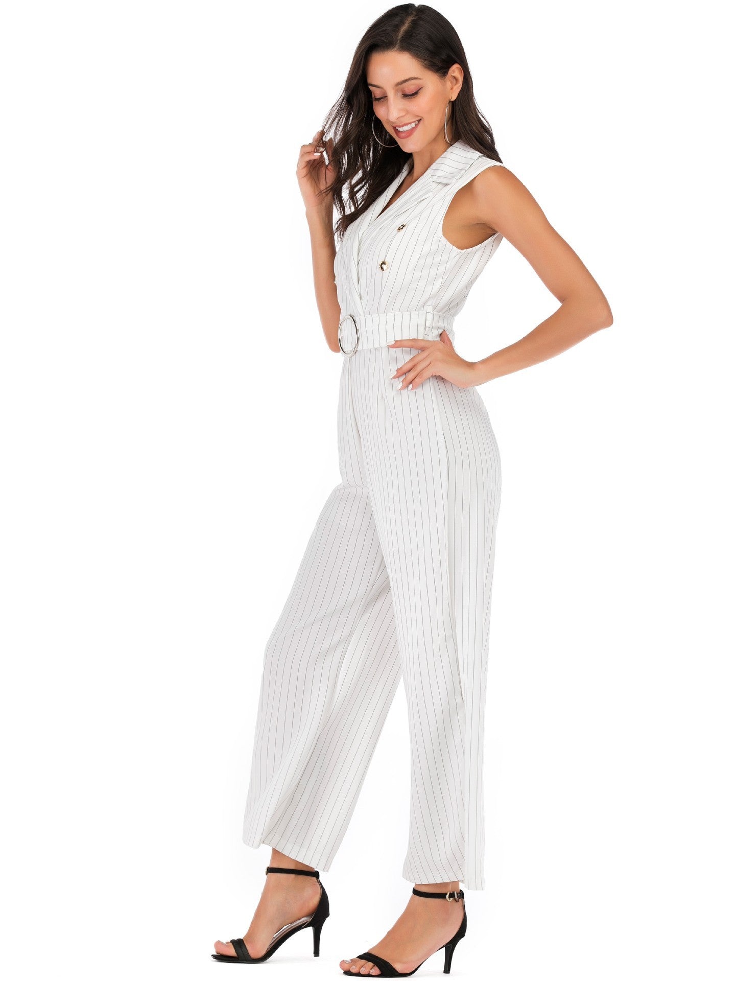 Anna – Combinaison sans manches avec ceinture