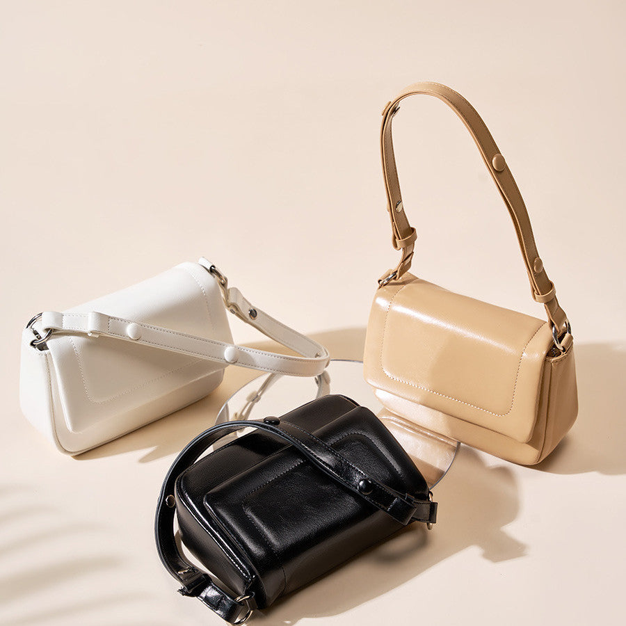 Barbara – Sac à bandoulière en cuir vegan tout assorti