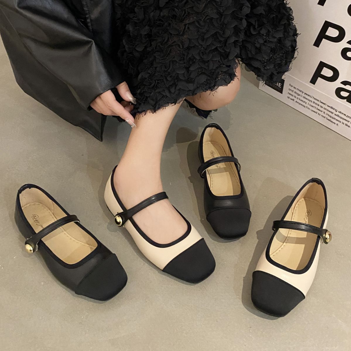 Betty – Mocassins à Bout Carré pour Femmes