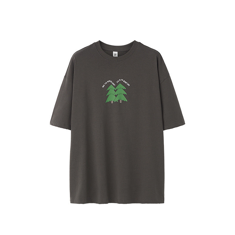 Joe – T-shirt à Imprimé Gonflé en Coton Pur