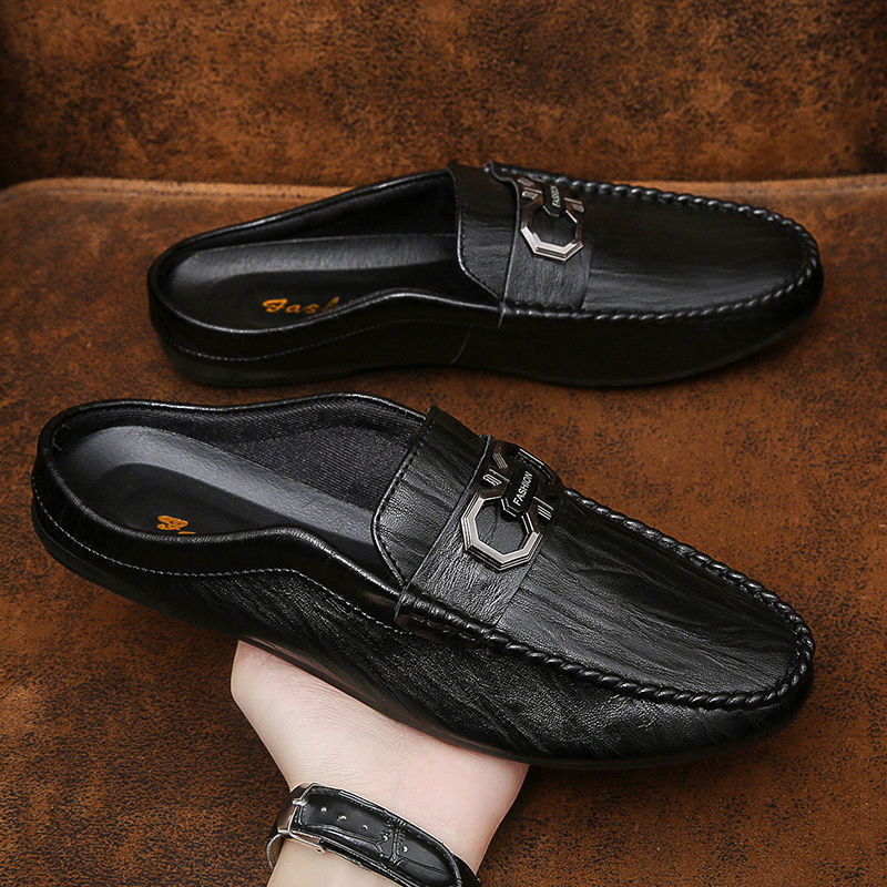 Neville – Mocassins Hommes Fermés Sans Talon en Cuir Vegan