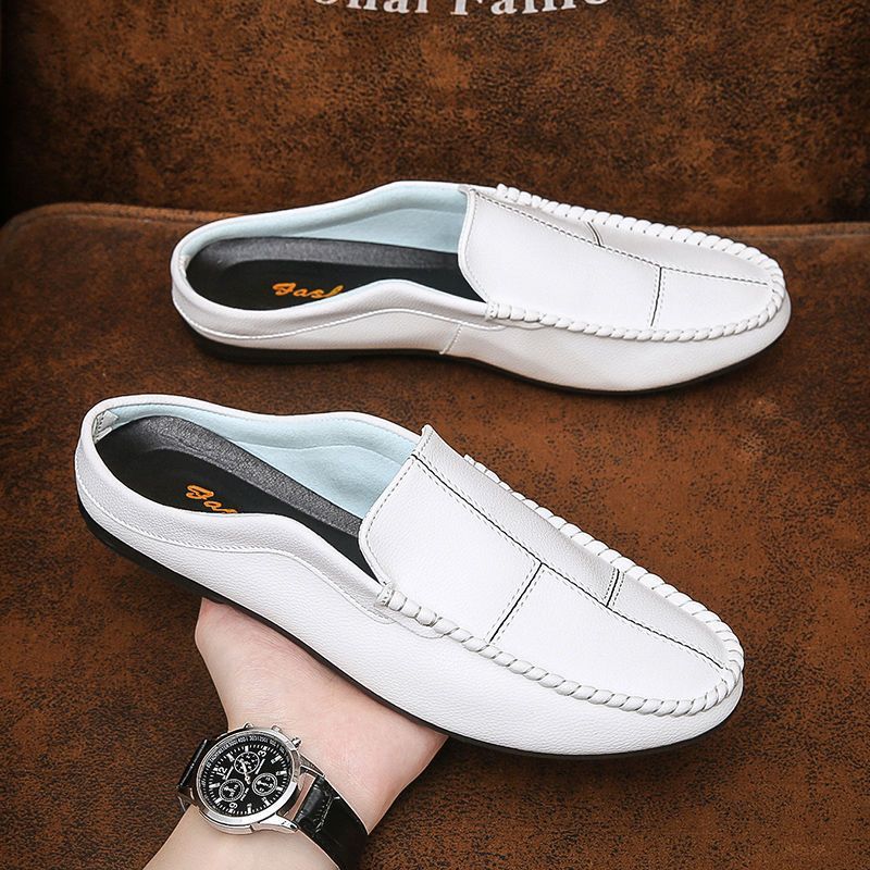 Neville – Mocassins Hommes Fermés Sans Talon en Cuir Vegan