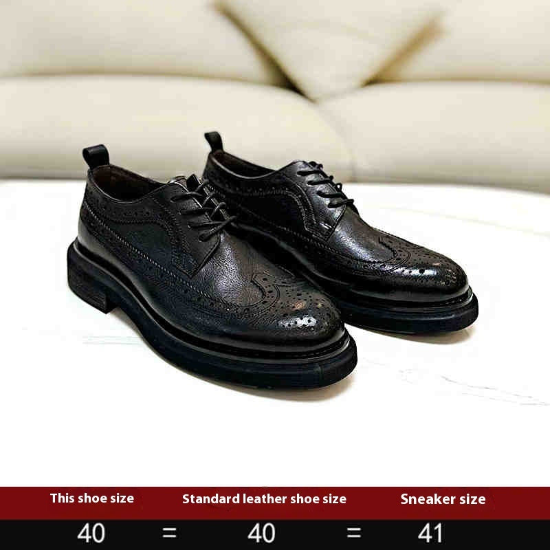Albert – Chaussures Richelieu pour Hommes à Semelle Épaisse
