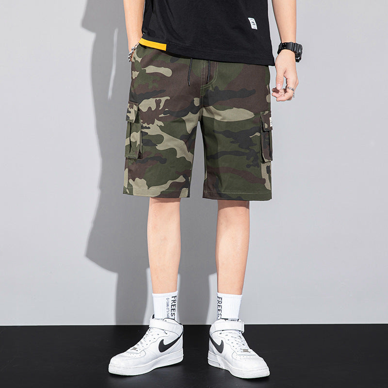 Oliver – Shorts décontractés à motif camouflage pour hommes