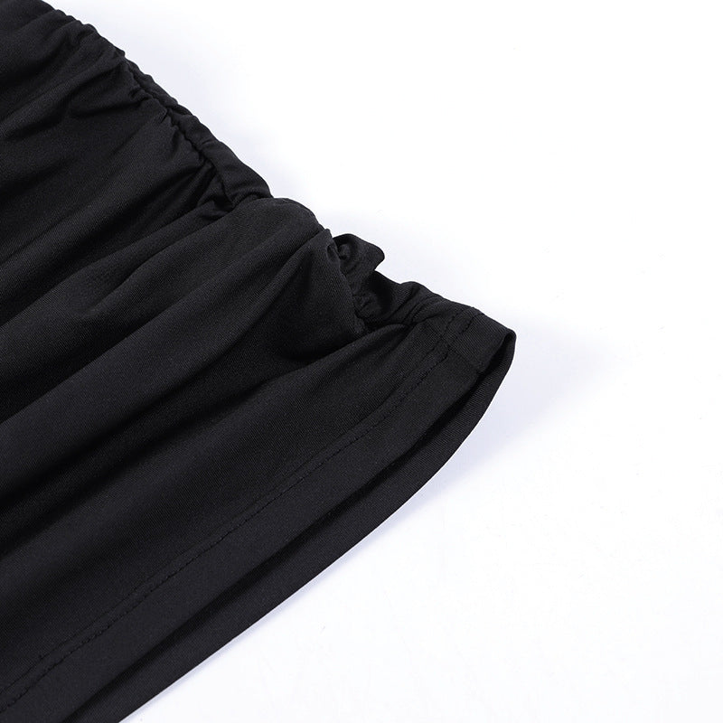 Barbara – T-shirt Court Décontracté à la Mode Européenne