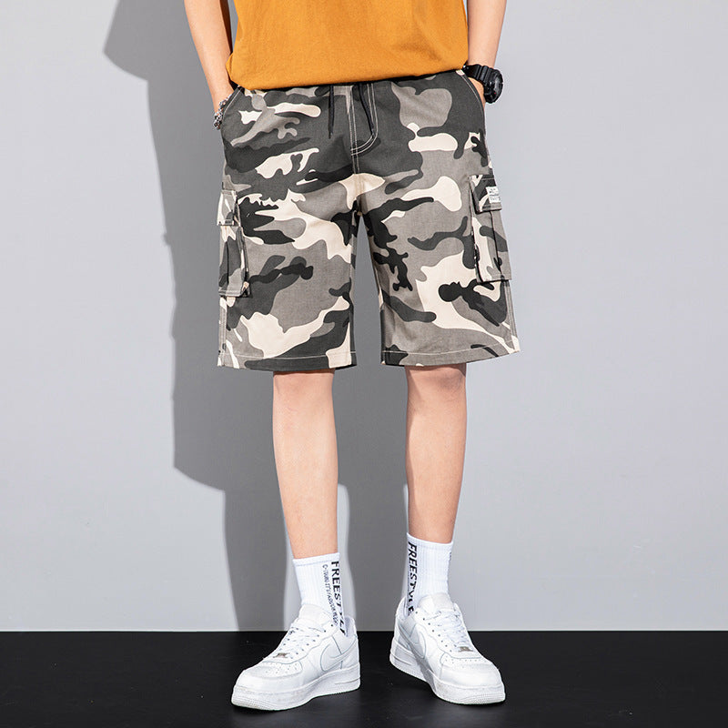 Oliver – Shorts décontractés à motif camouflage pour hommes