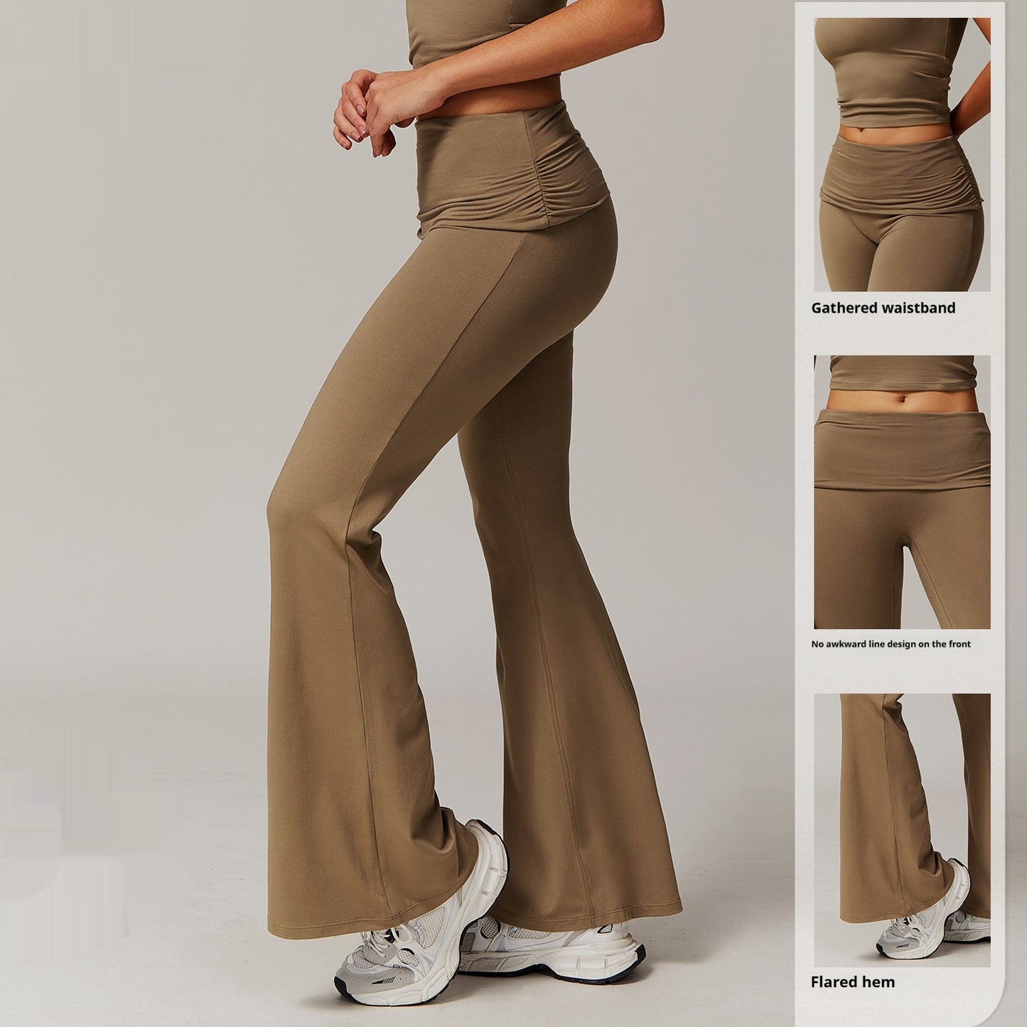 Sandra – Pantalon Évasé Polyvalent et Stylé