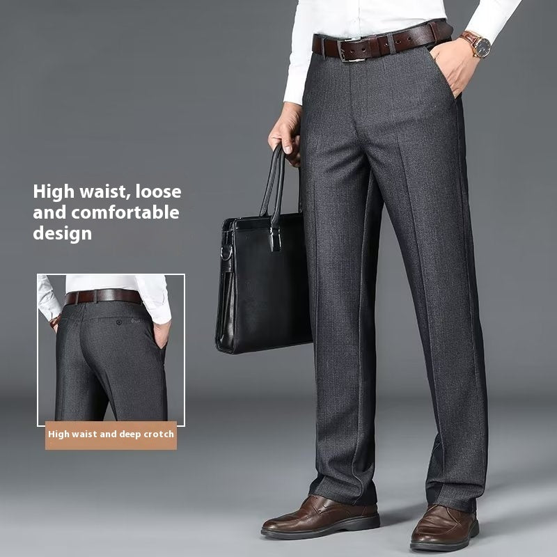 Shane – Pantalon Décontracté Drapé pour Hommes