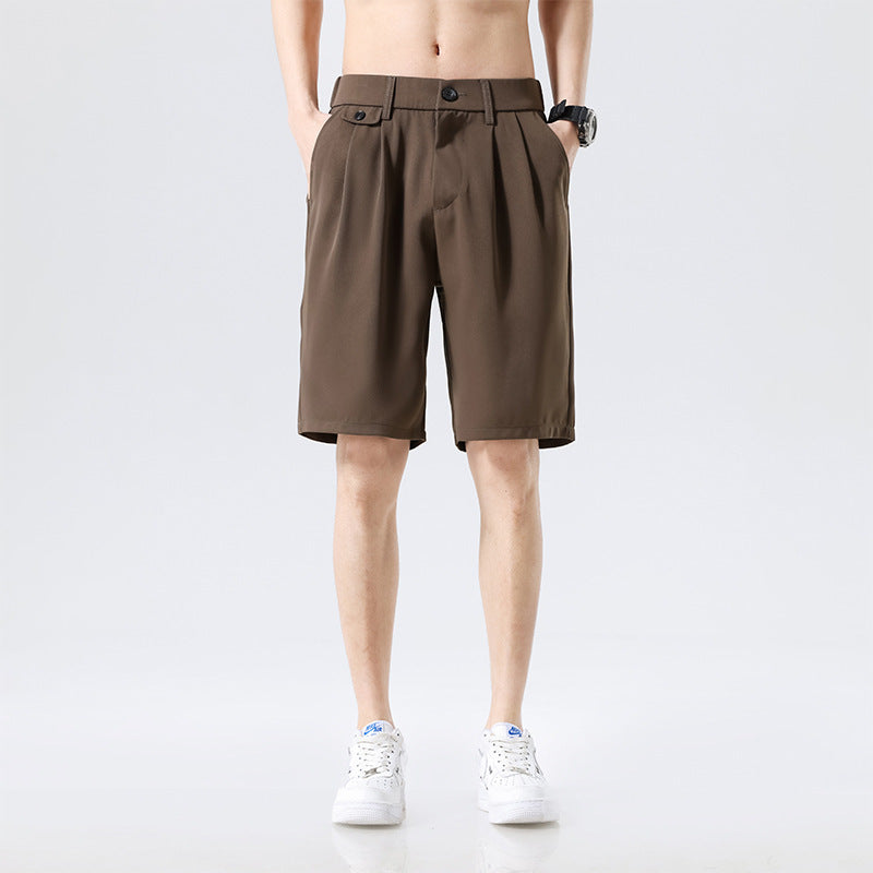 Tristan – Shorts Confortables pour Hommes en Couleur Unie