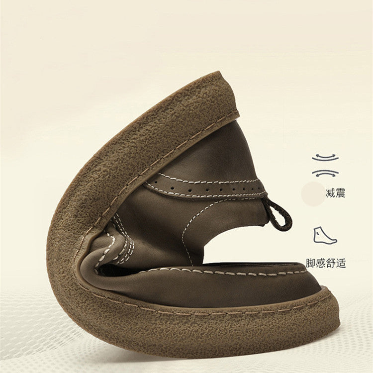 Allen – Chaussures Plates Rétro Coréennes Sport Décontracté Grande Taille
