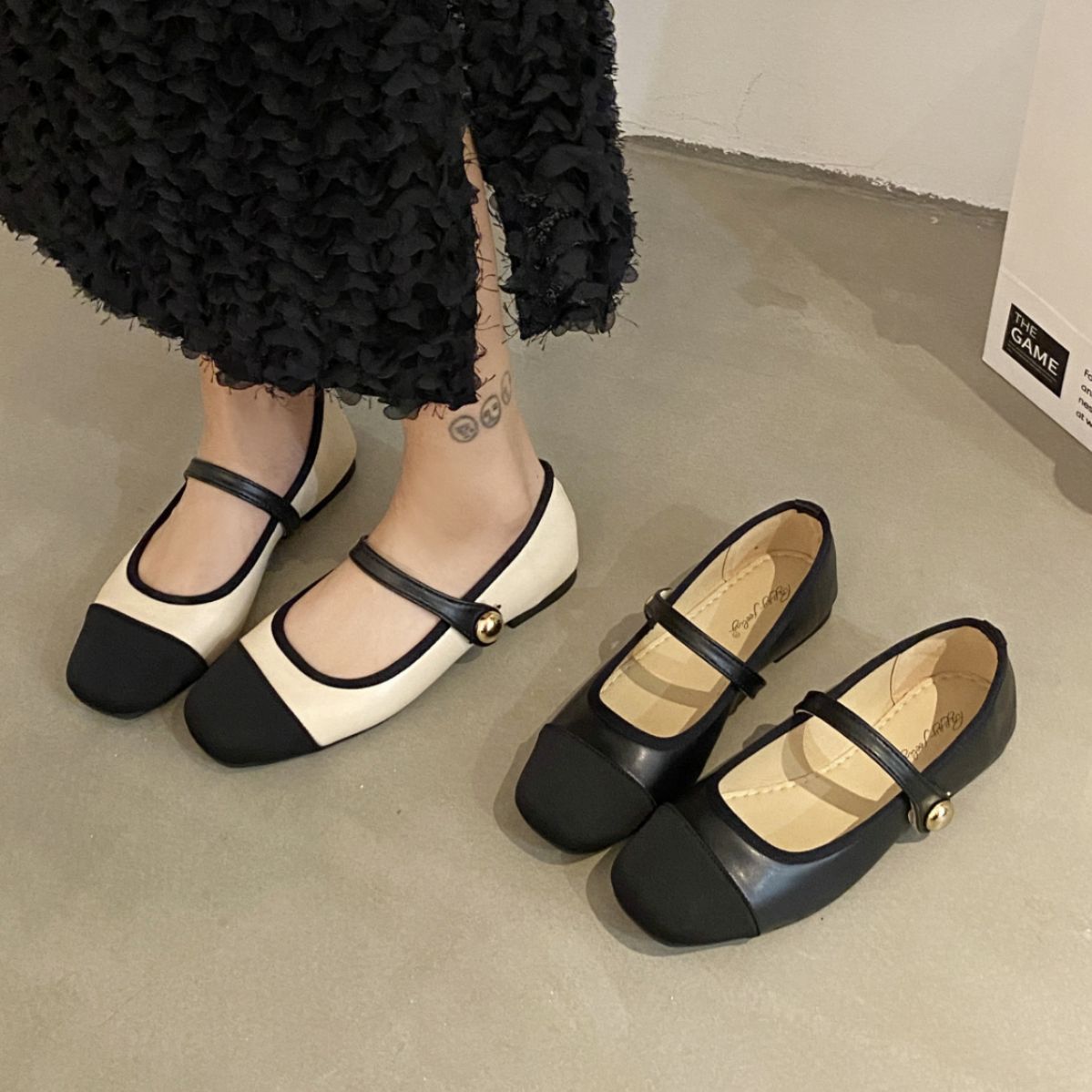 Betty – Mocassins à Bout Carré pour Femmes