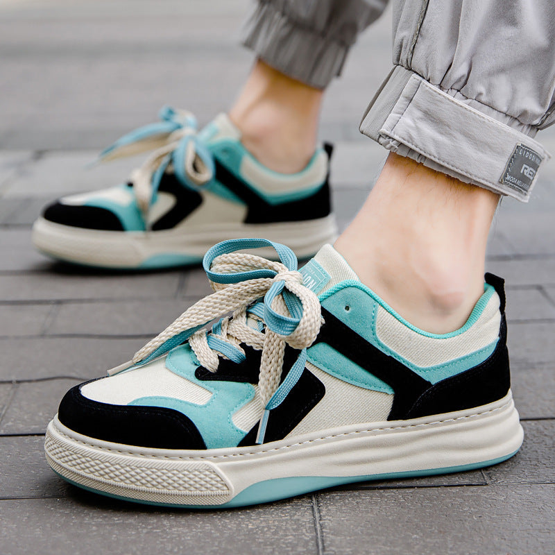 Desmond – Chaussures à Plateforme en Toile pour Hommes