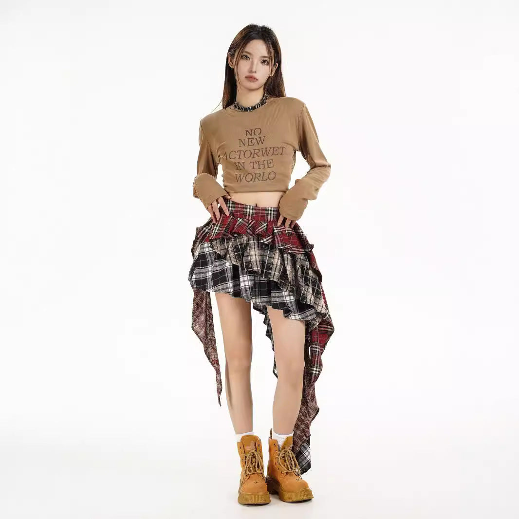 Jacqueline – Jupe Patchwork Rétro Style Américain