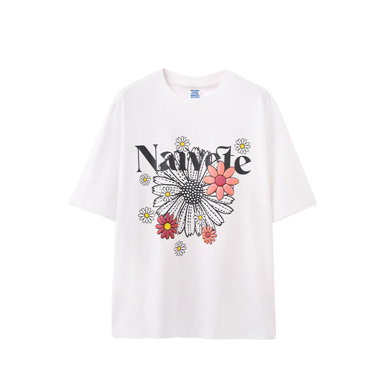 Abigail – T-shirt à Impression Gonflée Colorée