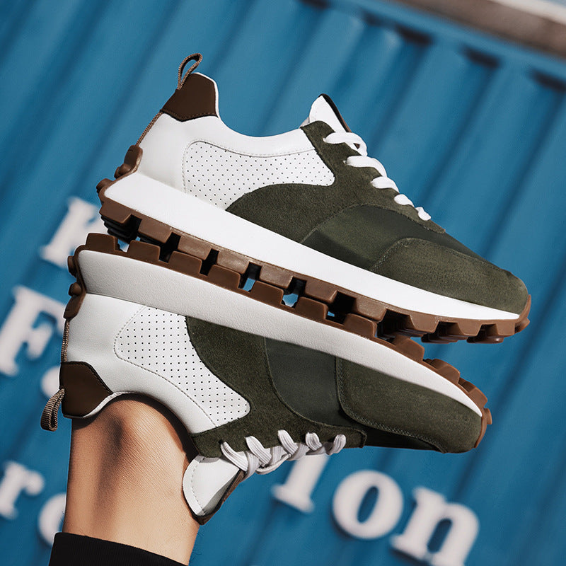 Leonard – Chaussures de Sport Décontractées en Cuir Vegan pour Hommes