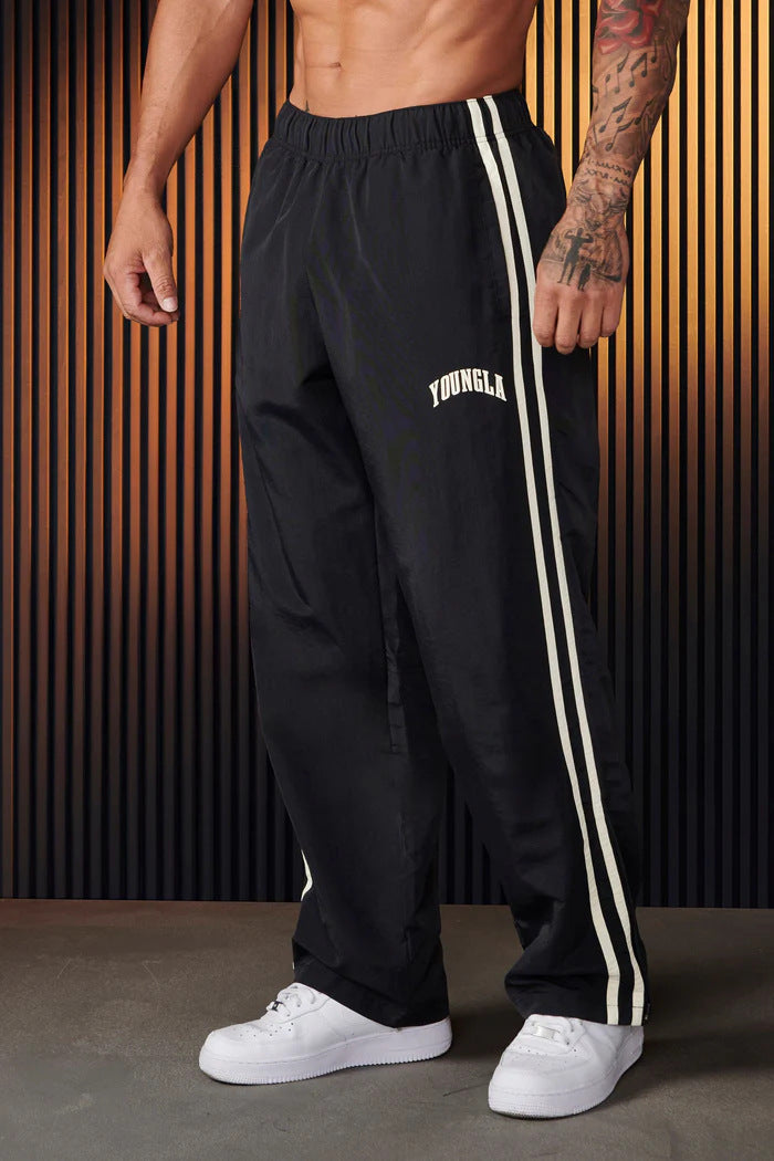 Ryan – Pantalons de Sport pour Hommes avec Imprimé à Pairs de Couture