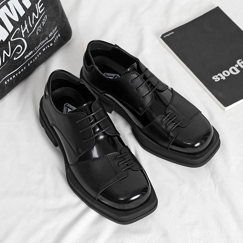 Donald – Chaussures en Similicuir Style British Rétro Coréen pour Hommes