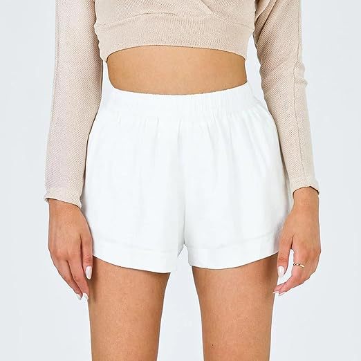 Fiona – Shorts Rayés à Poches Amples