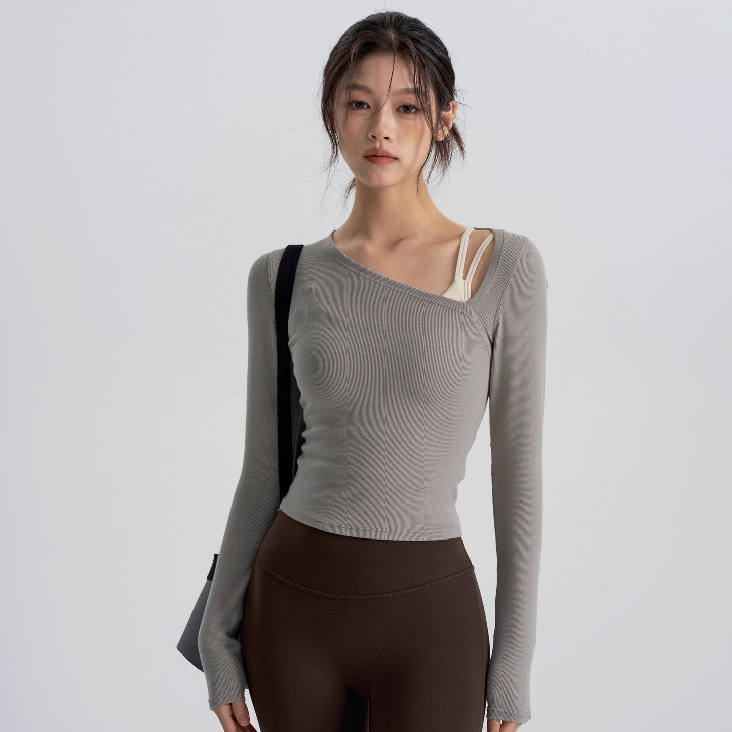 Phoebe – Haut de Course Yoga Élégant