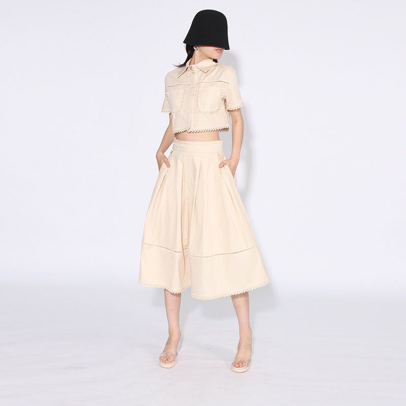 Anne – Ensemble Deux Pièces Court pour Femme