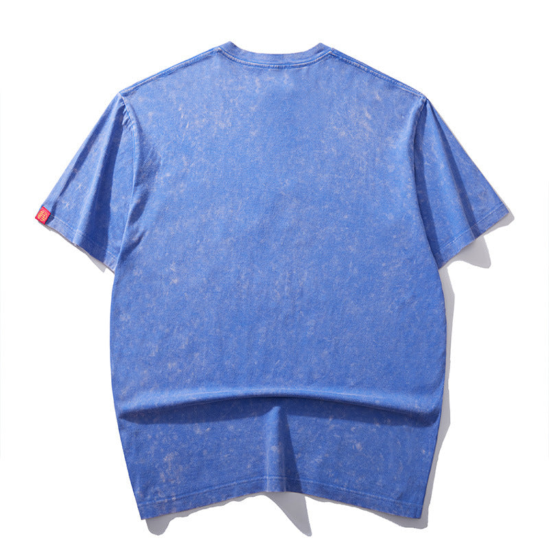 Mark – T-shirt à Manches Courtes avec Papillon Brodé