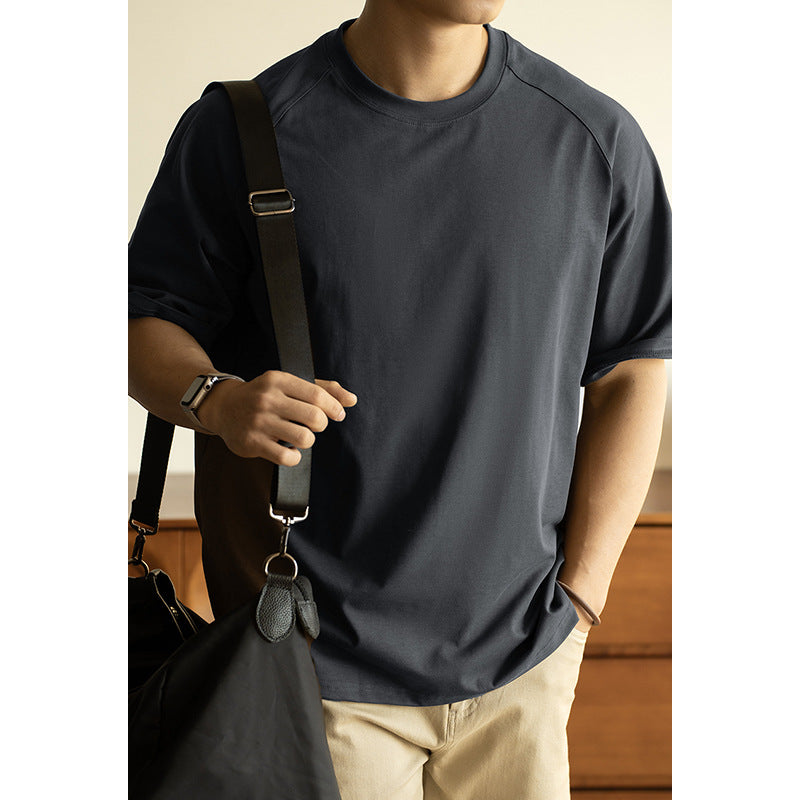 Aaron – T-shirt ample à manches raglan avec protection solaire antibactérienne