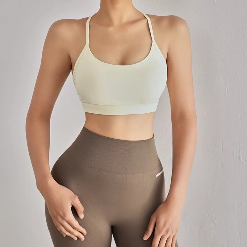 Kimberley – Soutien-gorge de Yoga avec Dos Croisé et Élégant
