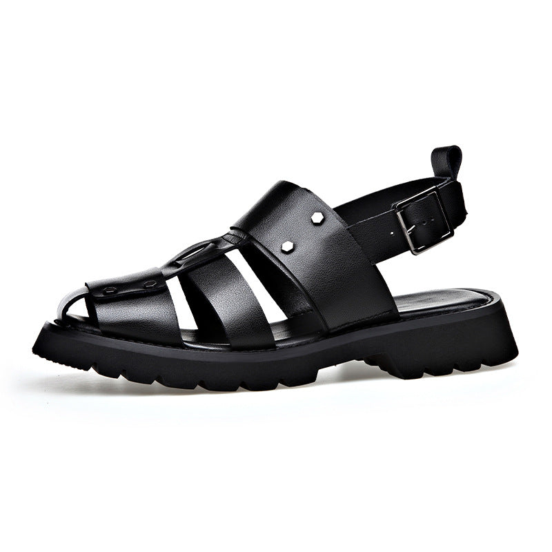 Francis – Chaussures Plates Respirantes à Découpe pour Hommes