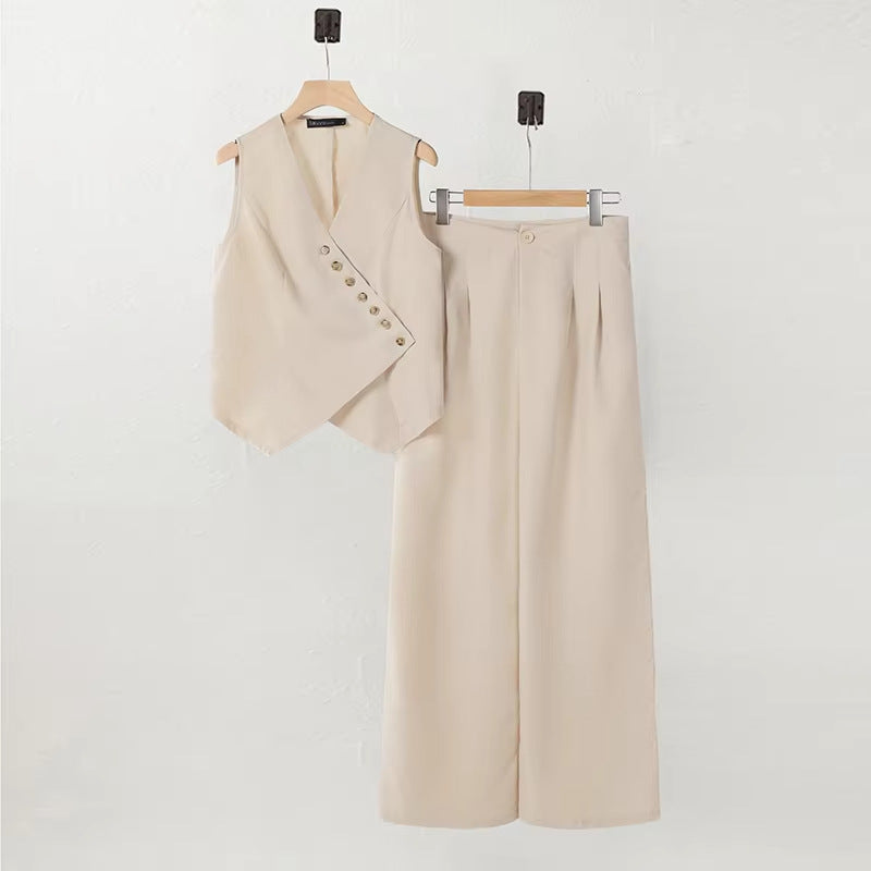 Samantha – Gilet Halter à Col V