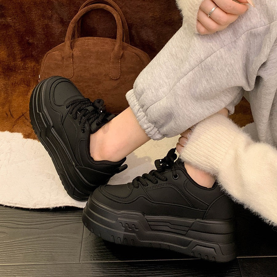 Dawn – Chaussures à Plateforme Légères en Blanc Polyvalent