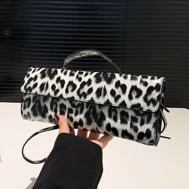 Karen – Sac à Épaule Léopard Imprimé Portable