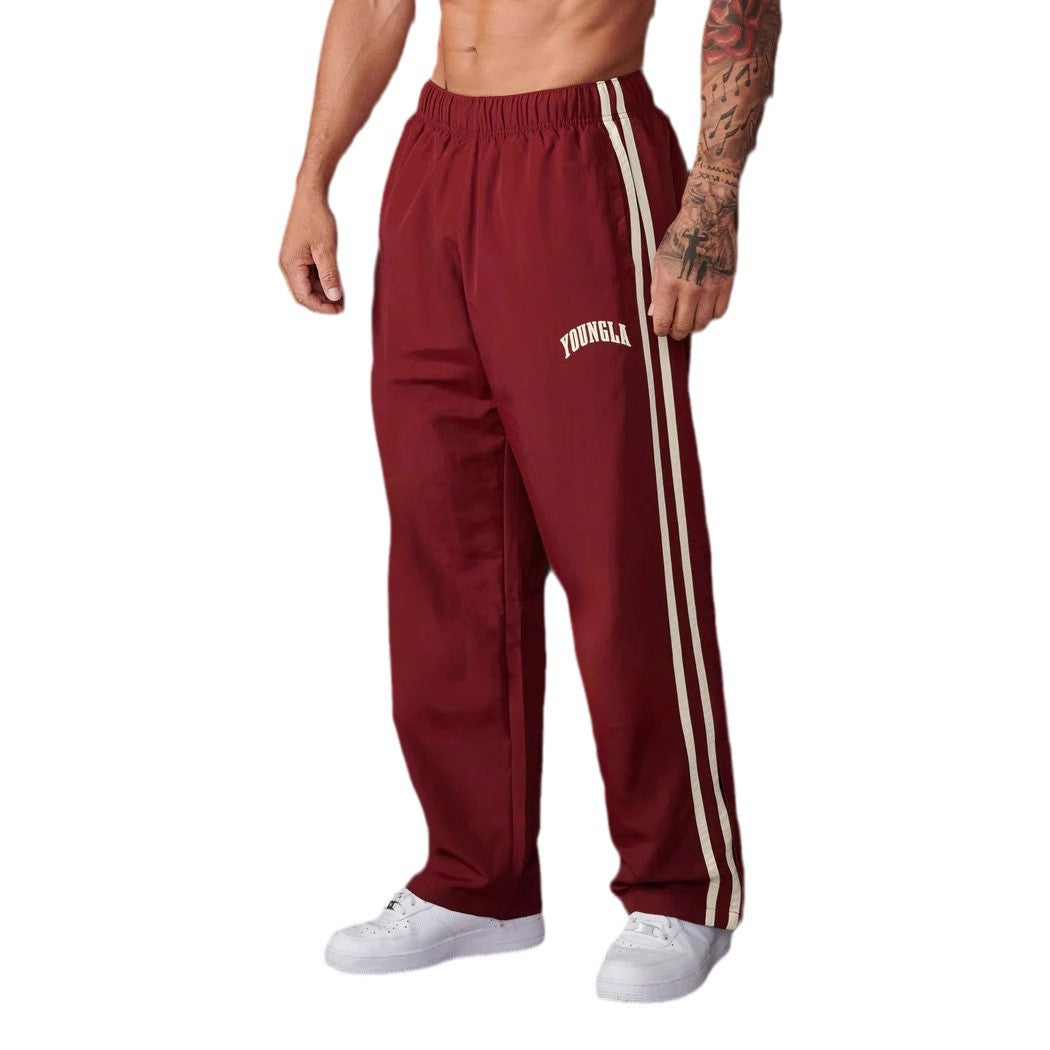 Ryan – Pantalons de Sport pour Hommes avec Imprimé à Pairs de Couture