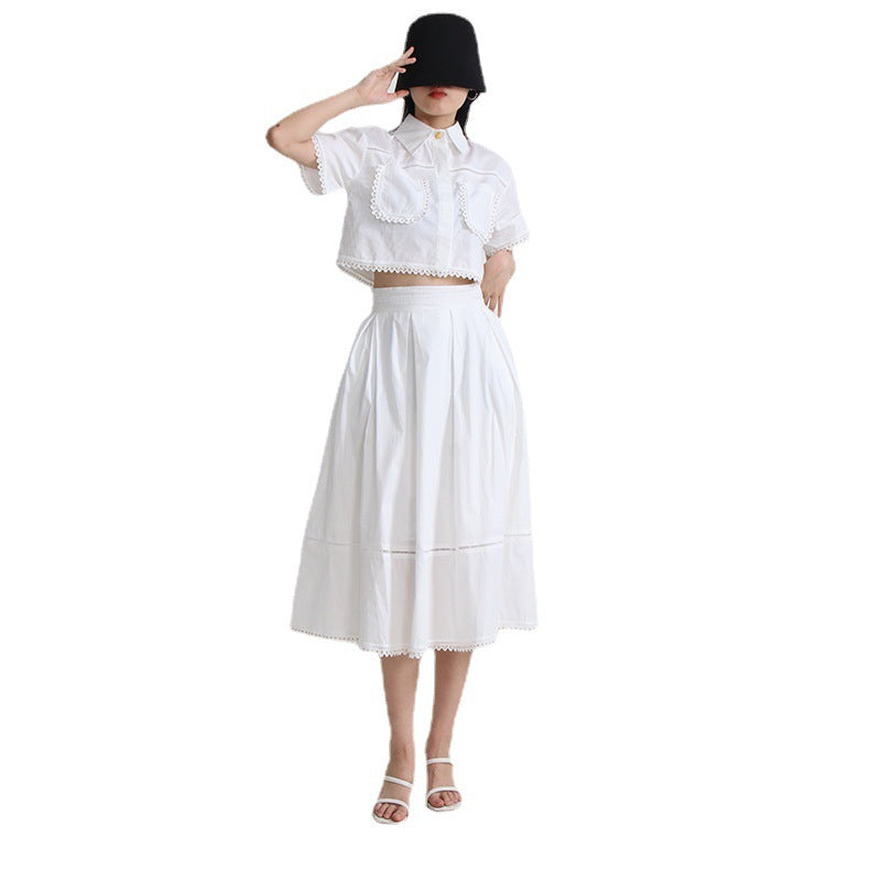 Anne – Ensemble Deux Pièces Court pour Femme