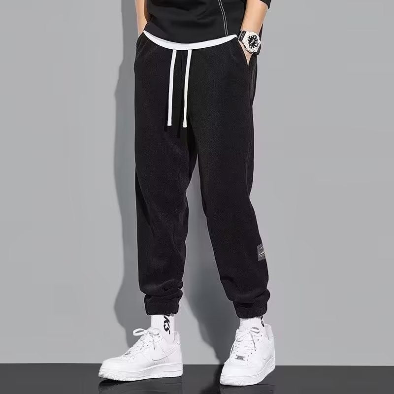 Ron – Pantalons décontractés en velours côtelé