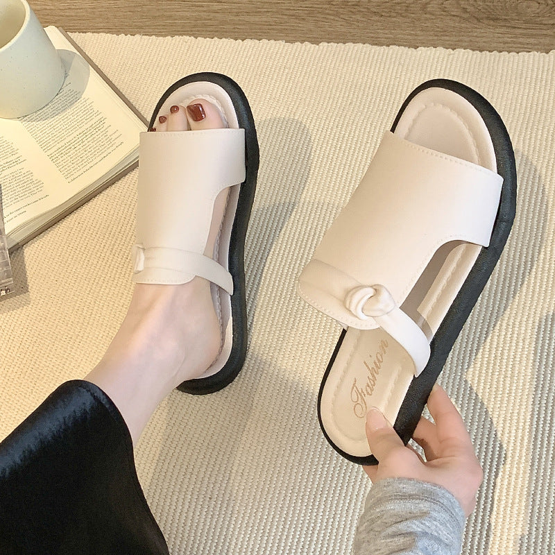 Amanda – Sandales Plates Antidérapantes pour Femme