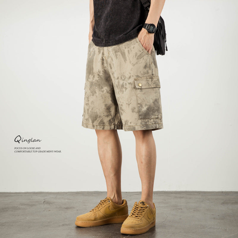 Dean – Shorts en Denim Camouflage Désert