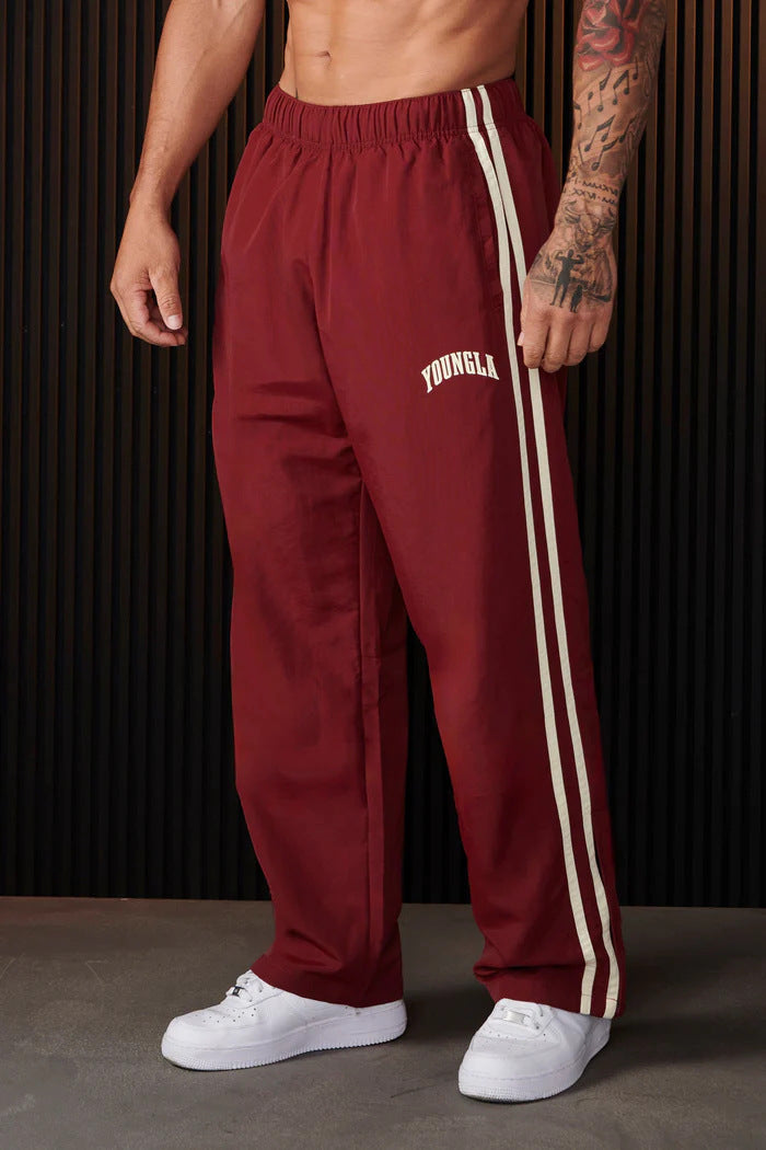 Ryan – Pantalons de Sport pour Hommes avec Imprimé à Pairs de Couture