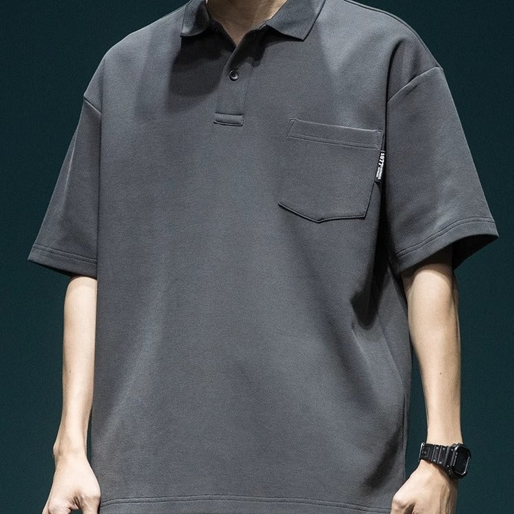 Graham – T-shirt Ample Rétro pour Hommes Grande Taille
