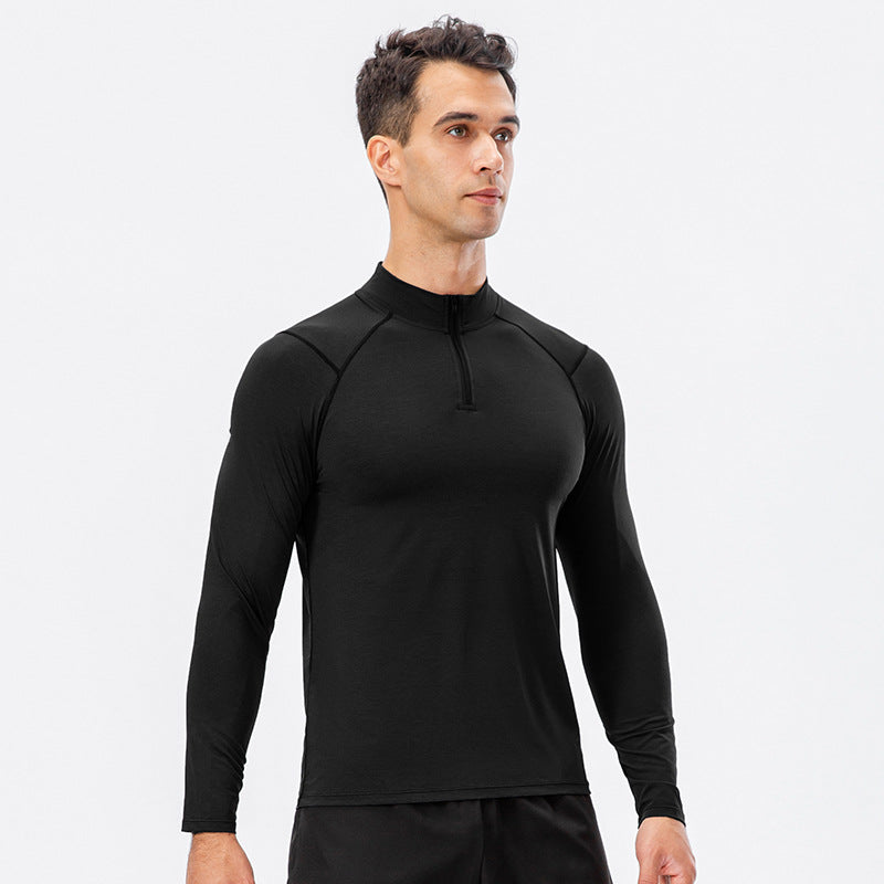William – Sweat à Capuche Slim Fit à Demi-Zip