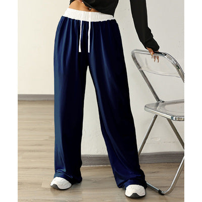 Sophie – Pantalon de Sport Confortable à Cordon Contrasté