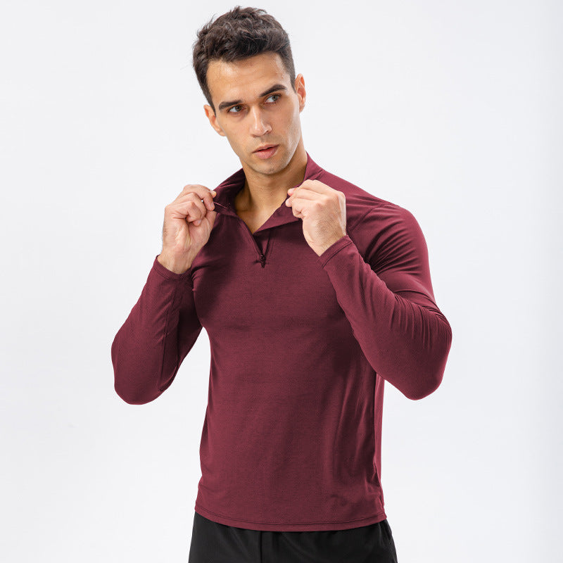 William – Sweat à Capuche Slim Fit à Demi-Zip