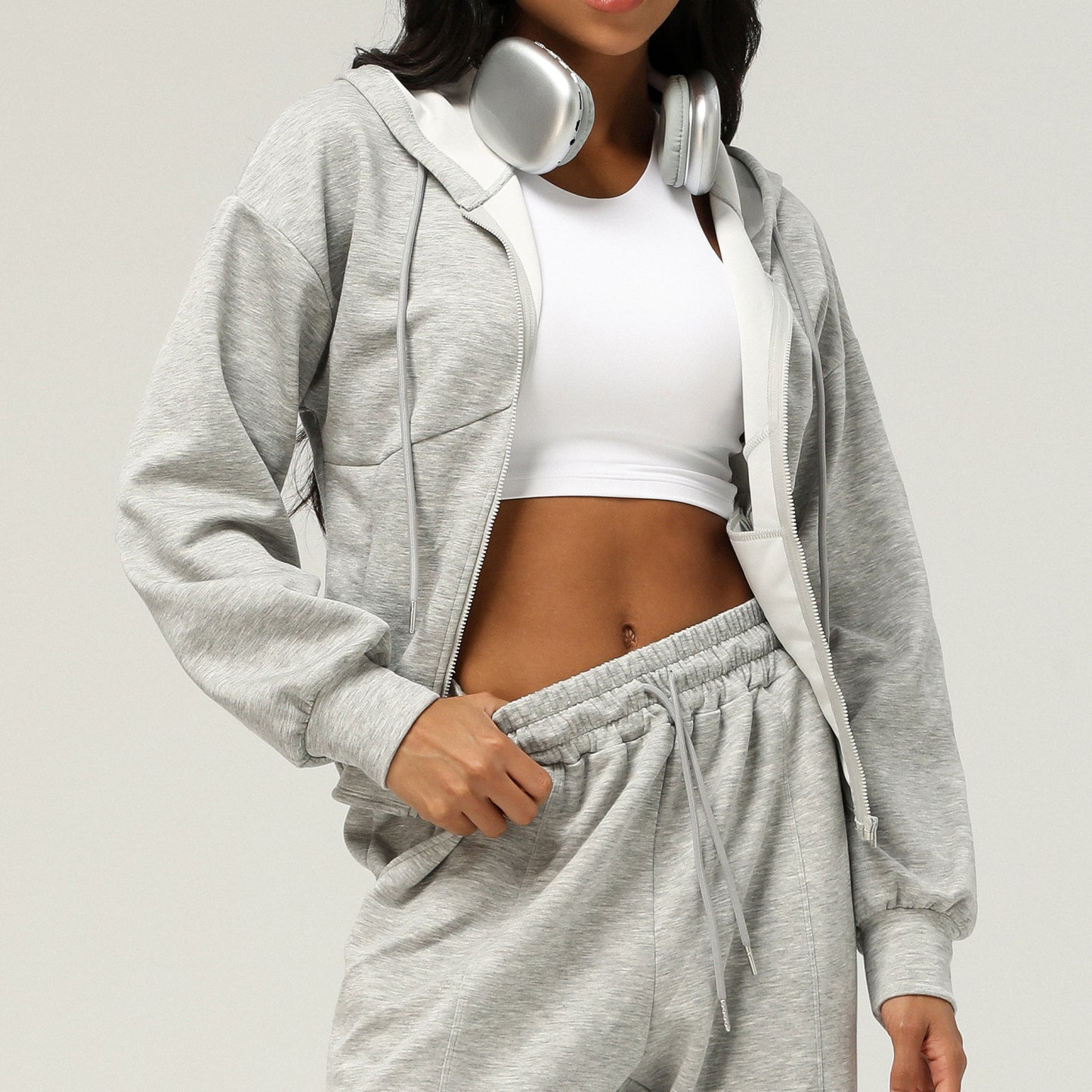 Helen – Veste de Yoga Ample avec Poches pour Femmes
