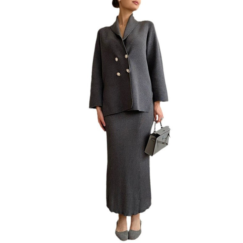Tamara – Manteau Long à Boutons pour Femme