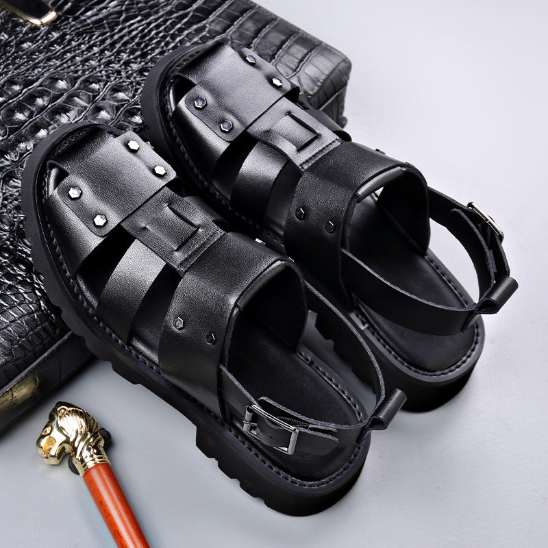 Francis – Chaussures Plates Respirantes à Découpe pour Hommes
